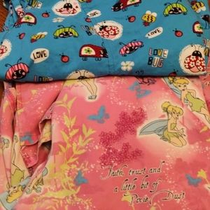 Bundle of two scrub tops, size 3XL